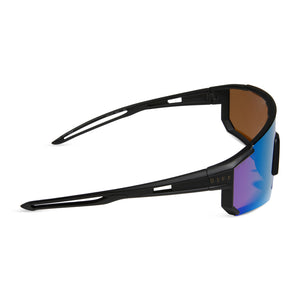 Heat Shield Sunglasses | Black & Green Mirror Polarized  display picture 1
