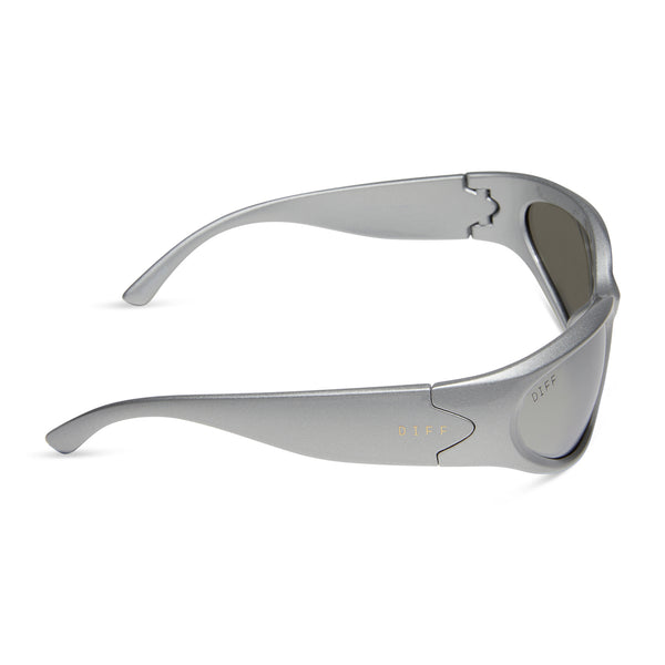side out - silver + silver mirror + polarized sunglasses 4