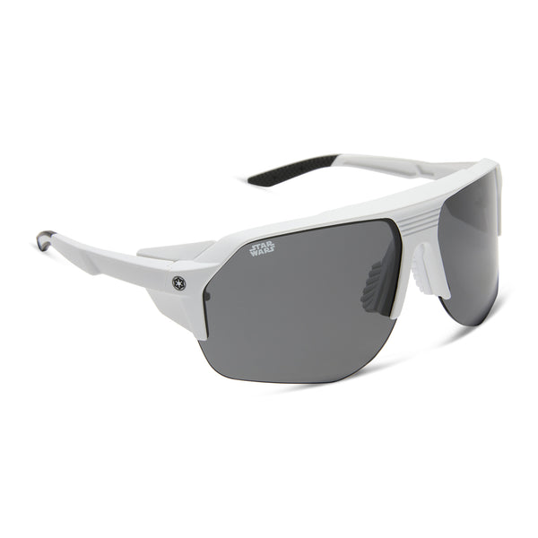 stormtrooper sport - galactic white + category 3 polarized dark grey sunglasses 2
