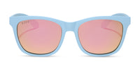 swatch for STORM - MATTE BABY BLUE + SHERBERT RAINBOW MIRROR + POLARIZED SUNGLASSES