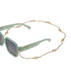 Color swatch for disney princess - cinderella + blue crystal glitter + blue dust gradient + polarized sunglasses