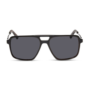 Fennec Shand Aviator Glasses | Black | DIFF Eyewear display picture 2