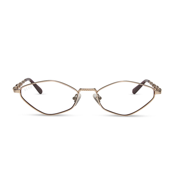 Harry Potter Professor Dumbledore Glasses | Gold | DIFF Eyewear