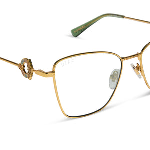 MCGONAGALL™ - GOLD + PRESCRIPTION GLASSES