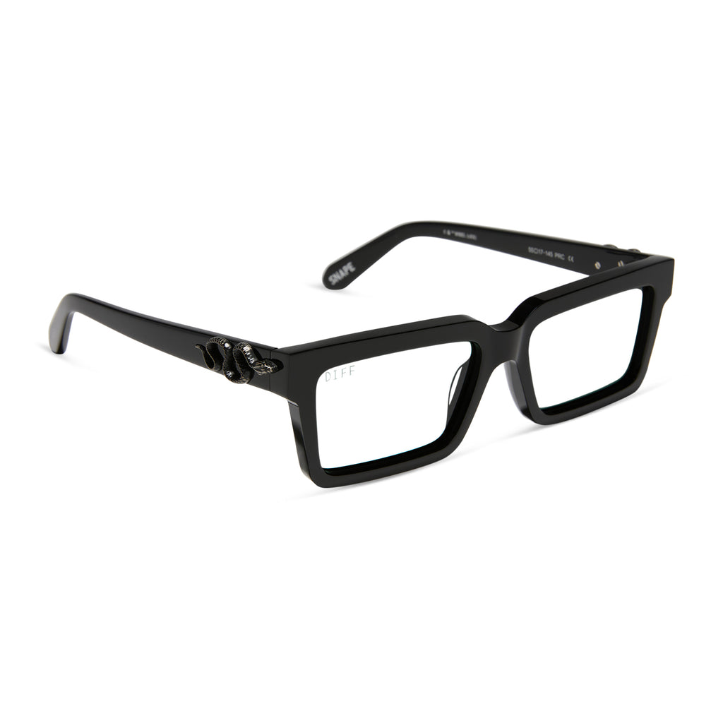SNAPE™ 2.0 - SHADOWY BLACK + GLASSES