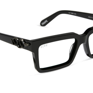 SNAPE™ 2.0 - SHADOWY BLACK + GLASSES