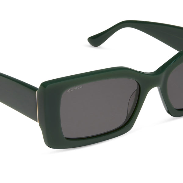 alessandra - alpine + grey + polarized sunglasses 4