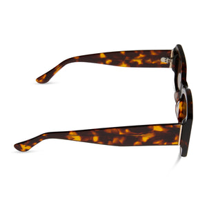 ALESSANDRA - RICH TORTOISE + BROWN + POLARIZED SUNGLASSES