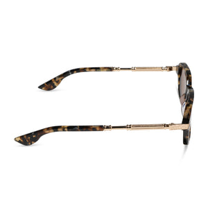 Iconica Cosette Navigator Sunglasses | Tortoise & Brown | DIFF Eyewear