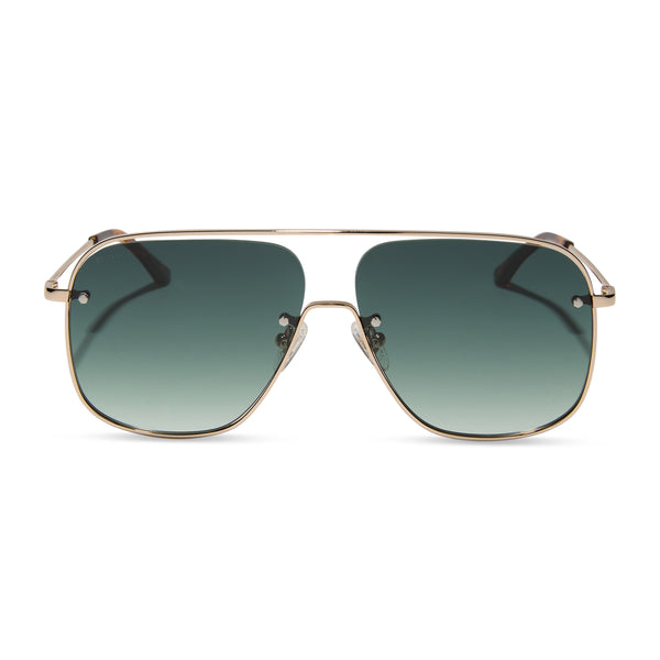 cynthia - gold w rich tortoise temple tips + g15 gradient + polarized sunglasses 2