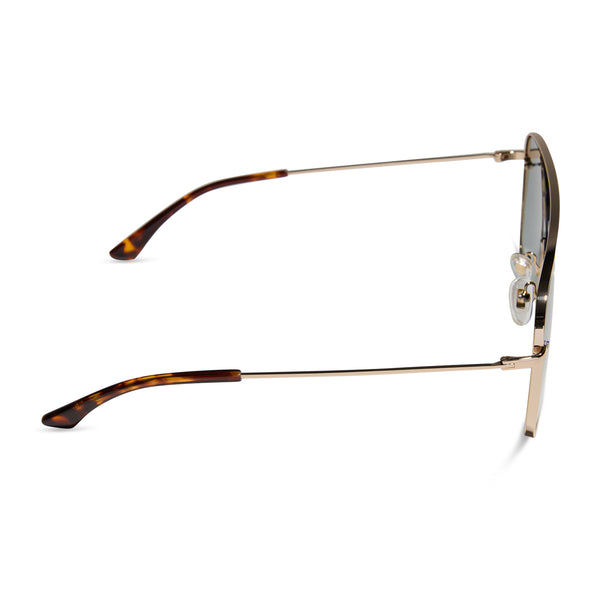 cynthia - gold w rich tortoise temple tips + g15 gradient + polarized sunglasses 3