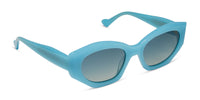 swatch for MARGOT - PARADISO + PARADISO BLUE + POLARIZED SUNGLASSES