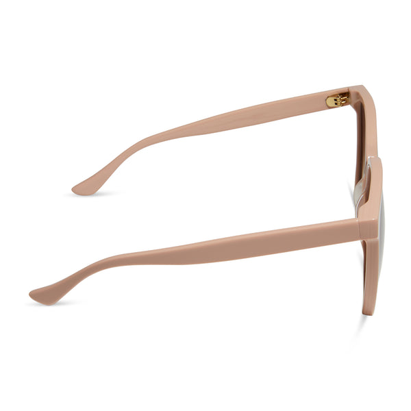 naomi - nude + brown gradient + polarized sunglasses 3