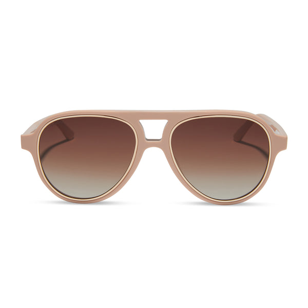 pia - nude + brown gradient + polarized sunglasses 2