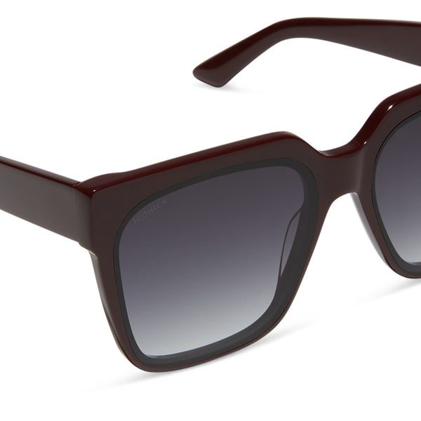 thea - bordeaux + grey gradient sunglasses 4