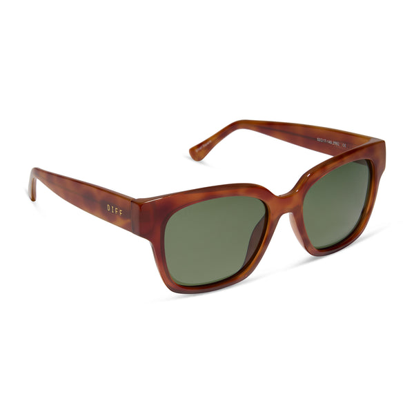 madison mealy - mae + honey tortoise + g15 + polarized sunglasses 2