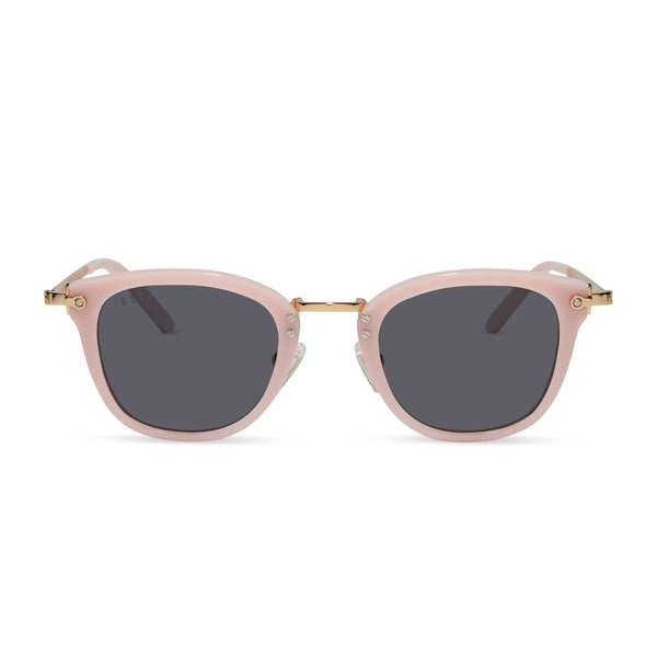 rue - pink velvet + prescription glasses 5