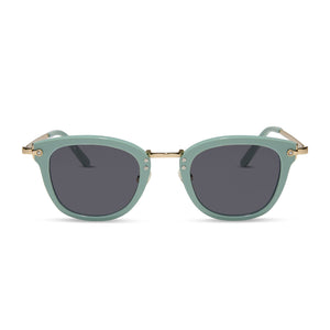 Rue Square Glasses | Steel Teal | Diff Eyewear display picture 1