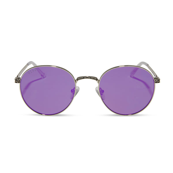 mace windu™ - space oxidized steel + lightsaber™️ purple sunglasses