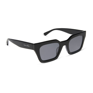 Travis Mathew Solana Cateye Sunglasses | Black & Grey | DIFF Eyewear