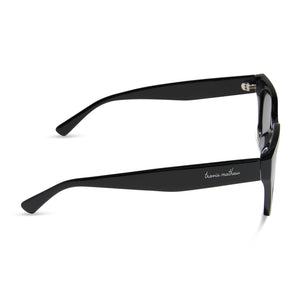 Travis Mathew Solana Cateye Sunglasses | Black & Grey | DIFF Eyewear