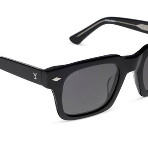 Yellowstone Kayce Dutton Square Sunglasses | Black & Grey 