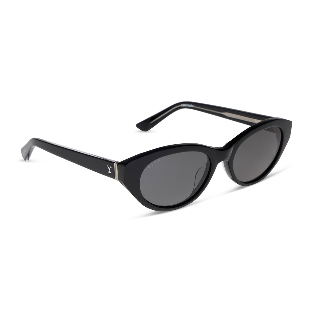 BETH IV - CLASSIC BLACK + GREY + POLARIZED SUNGLASSES
