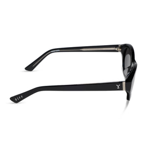 Yellowstone Beth IV Round Sunglasses | Black & Grey | DIFF  display picture 3