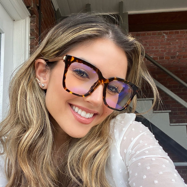 bella - black + blue light technology glasses 7