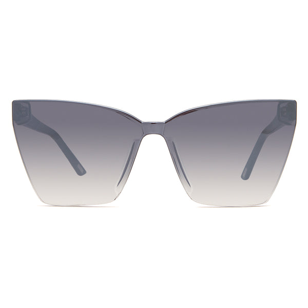 goldie - black + smoke flash sunglasses