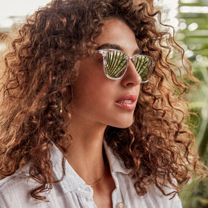 Clear hotsell sunglasses polarized