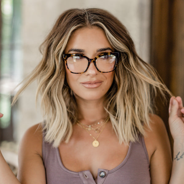 winston - rose crystal + prescription glasses 7