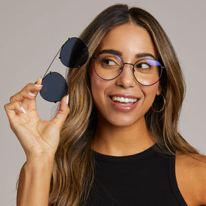 RAVENCLAW™  PRESCRIPTION - SCHOLARLY MATTE BLACK + CLEAR