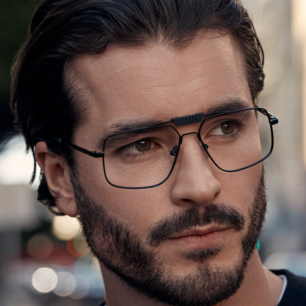 darth vader™ - matte black + prescription glasses 6