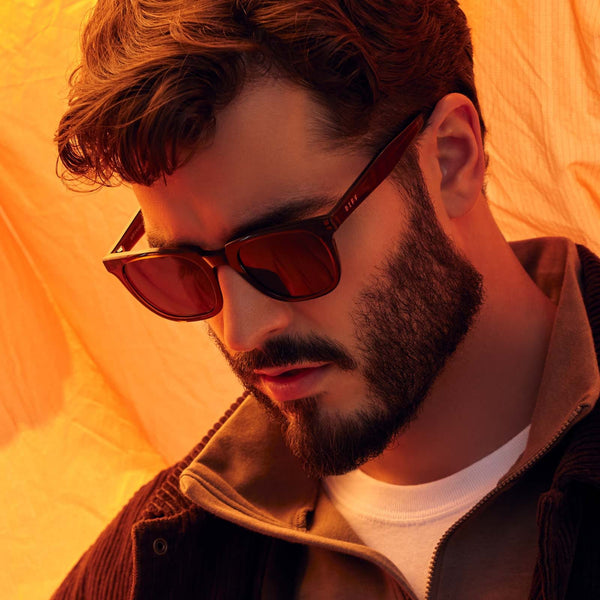 colton - whiskey + grey polarized sunglasses 6