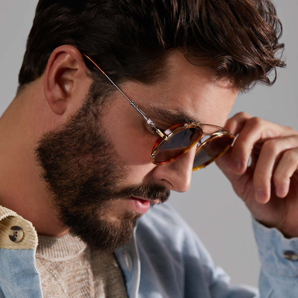 obi-wan™ - desert tortoise + brown polarized sunglasses 7