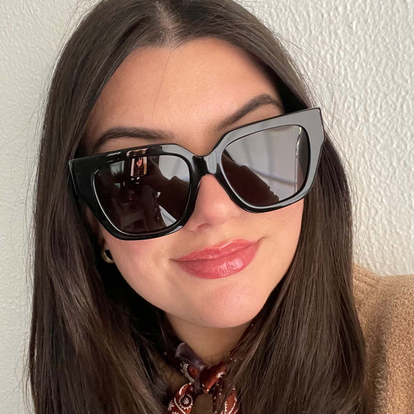 remi ii - black + grey polarized sunglasses 1