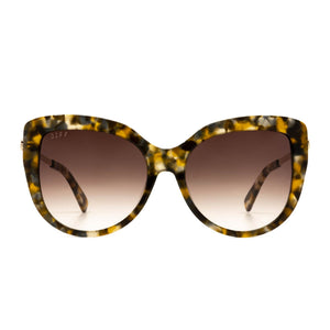 AVERY - SEA TORTOISE + BROWN GRADIENT SUNGLASSES