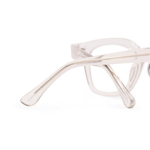 AVA CLEAR CRYSTAL + BLUE LIGHT READERS | DIFF Eyewear