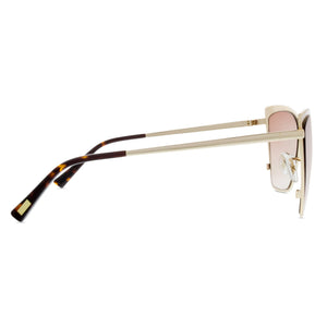 Diff Becky cat eye Gold Flash Brown Gradient Sunglasses DIFF Becky gold+flash brown gradient lens Cat Eye Gold  main image 3