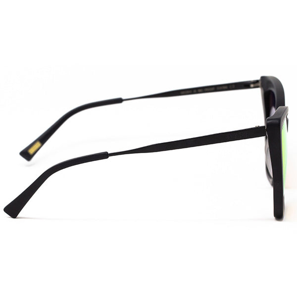 becky ii - matte black + pink mirror polarized sunglasses 3