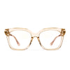 Color swatch for bella xs - opalescent pink + prescription glasses