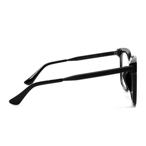 BELLA - BLACK + CLEAR GLASSES