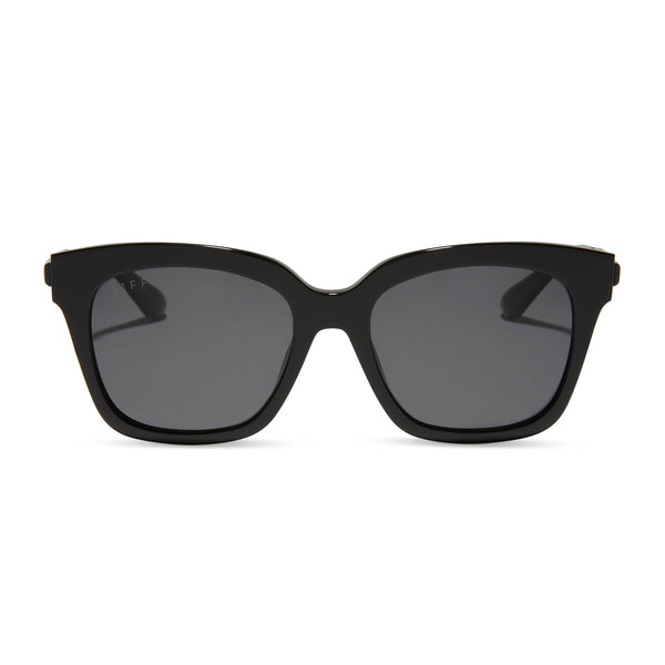bella xs - black + grey + polarized sunglasses