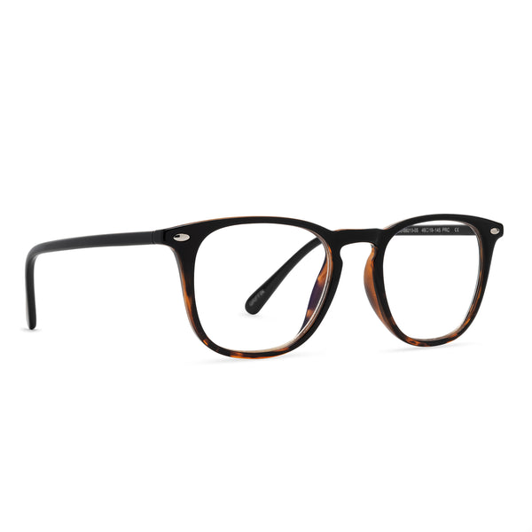 griffin - black tortoise + blue light readers 1