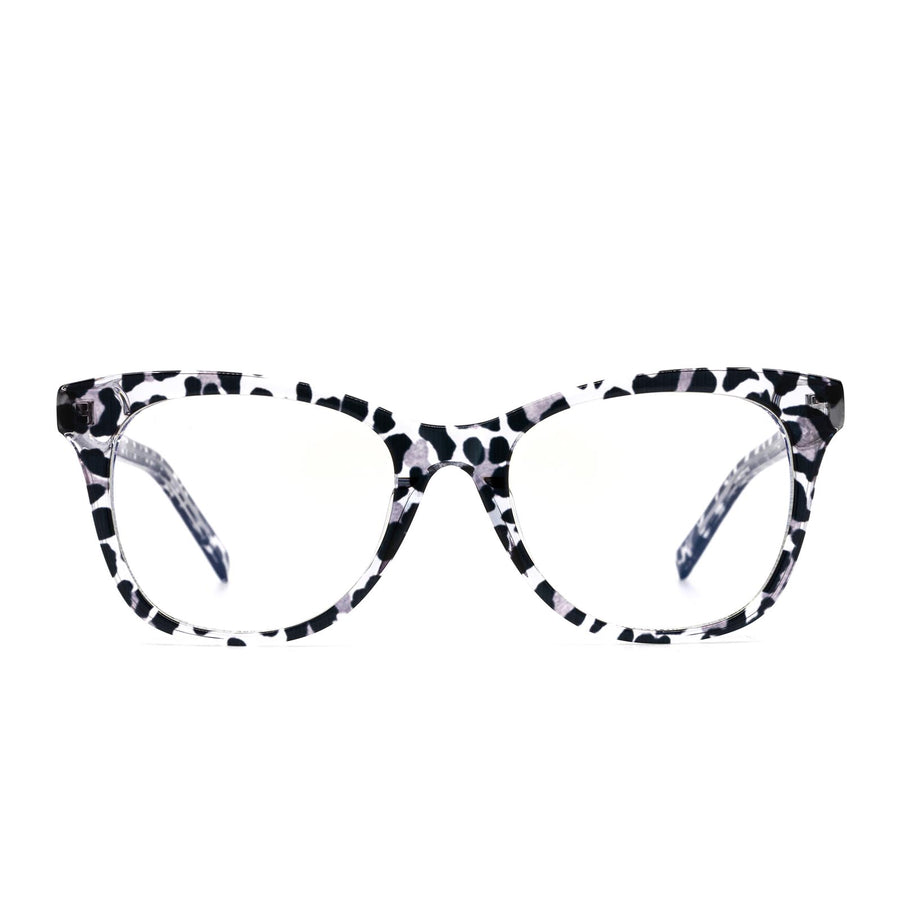 Carina Cat Eye Glasses | Leopard & Blue Light Technology | DIFF Eyewear