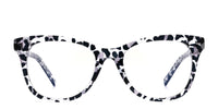 swatch for CARINA - CLEAR LEOPARD + PRESCRIPTION GLASSES