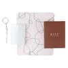 Color swatch for cleaning care kit - desert