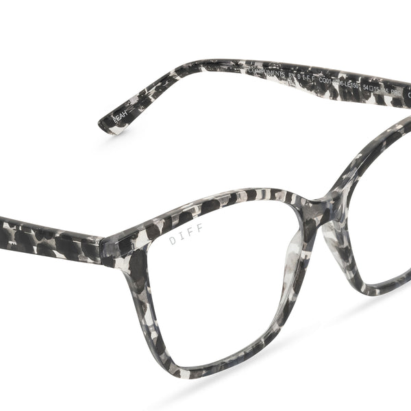 leah - clear leopard  + blue light readers 1