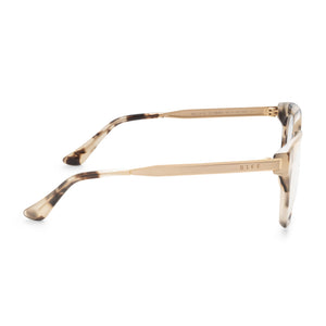BELLA XS - CREAM TORTOISE + CLEAR GLASSES